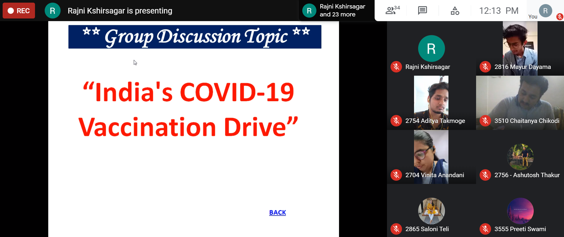 Group Discussion